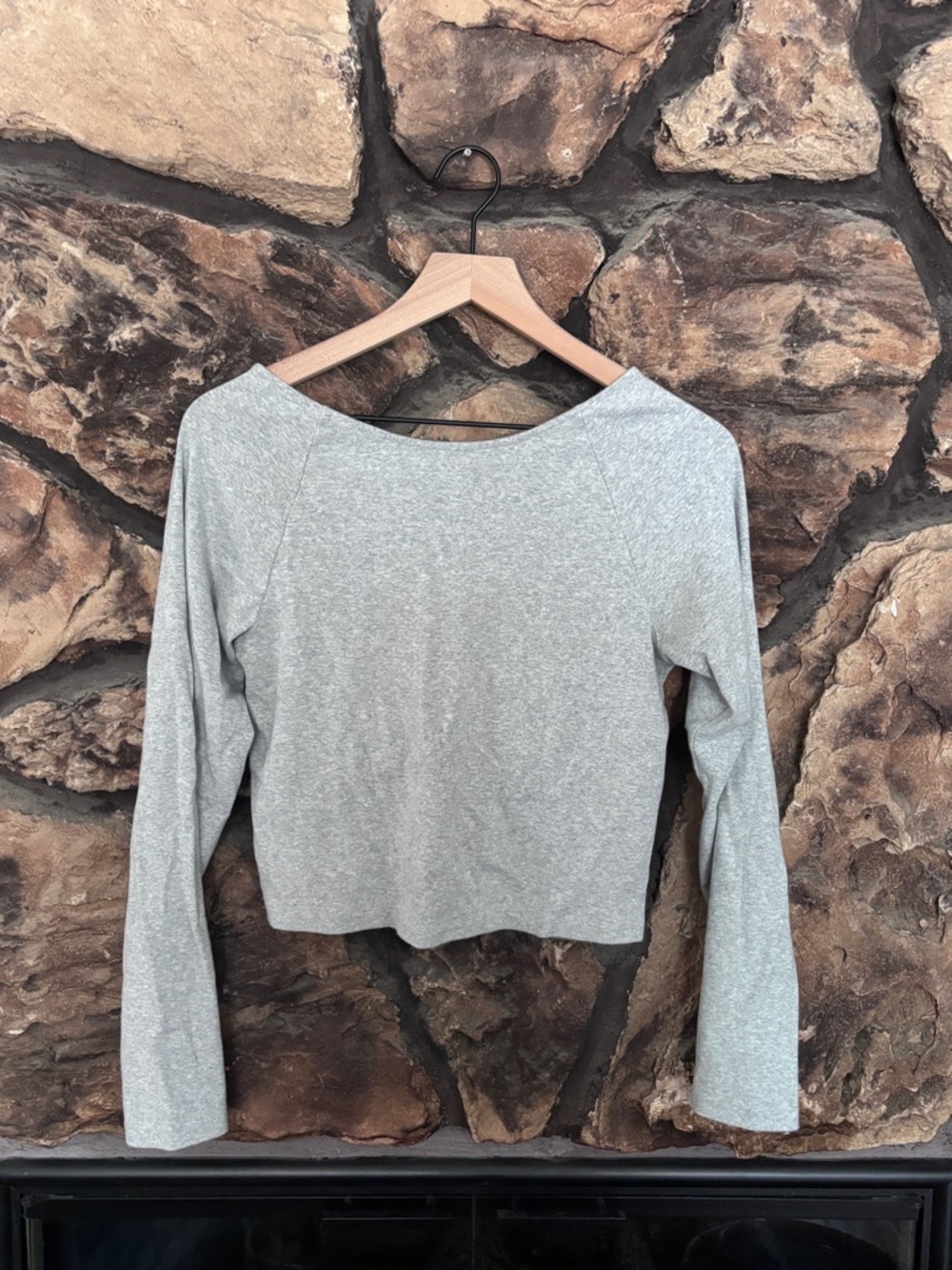 Aerie Long-Sleeve Boatneck Top